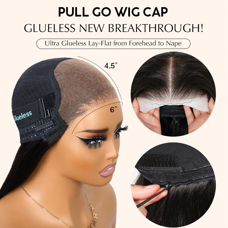Flowy Bohemian Curly Wear And Go P4/27 Highlight Piano Color Water Wave Ready to Wear Wig with Pre Plucked Hairline & Bleached Knots