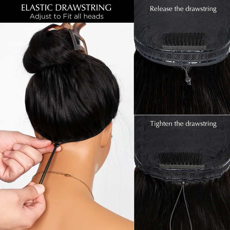 No Extra Work Ready to Wear & Go Highlight Piano Color Pre-Cut HD Lace Bob Wig