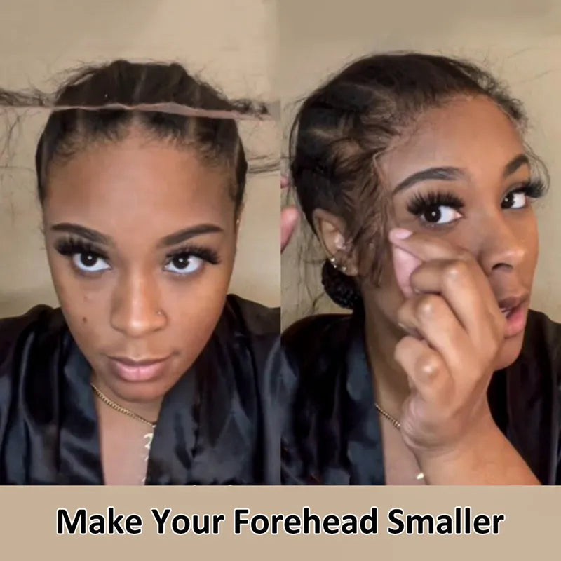 4C Edges BIG FOREHEAD HACK 13x2 Lace Frontal 100% Human Hair