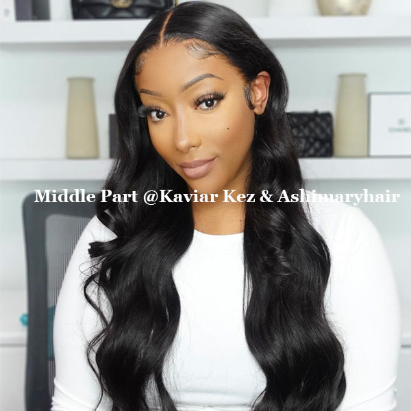 Body Wave HD Lace Front Wig 13*4 Front Body Wave Transparent Lace Frontal Human Hair Wigs