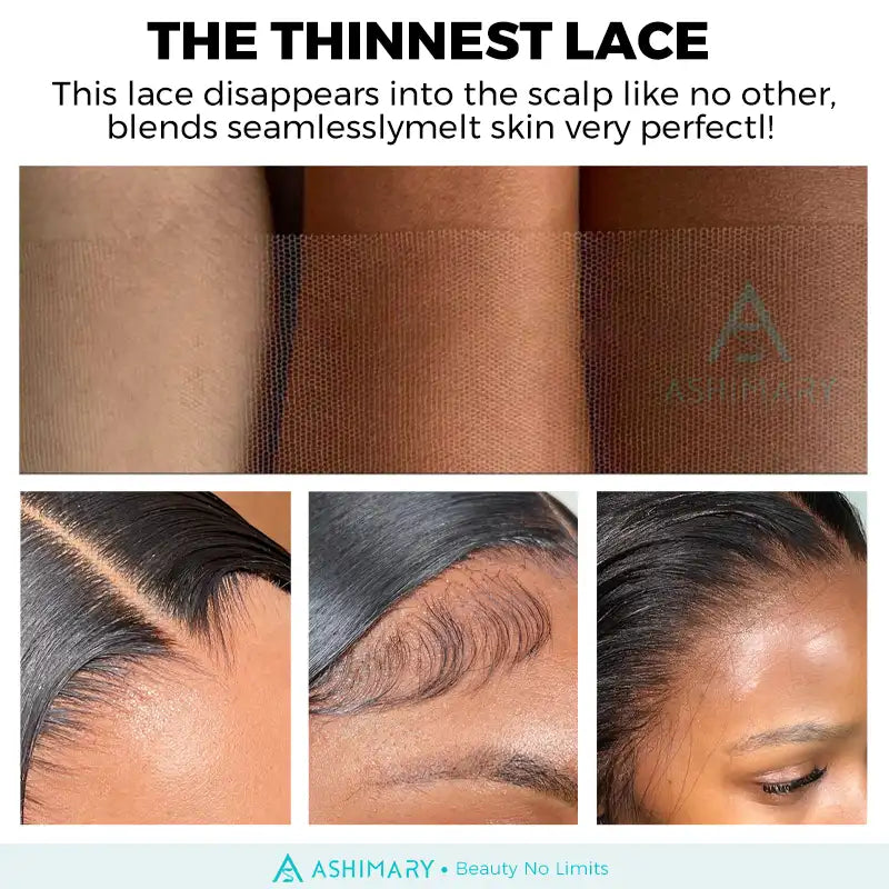 613 Blonde Straight Colored Wigs With Bangs 13x6 Transparent Full Lace Frontal Wig High Quality Remy Hair