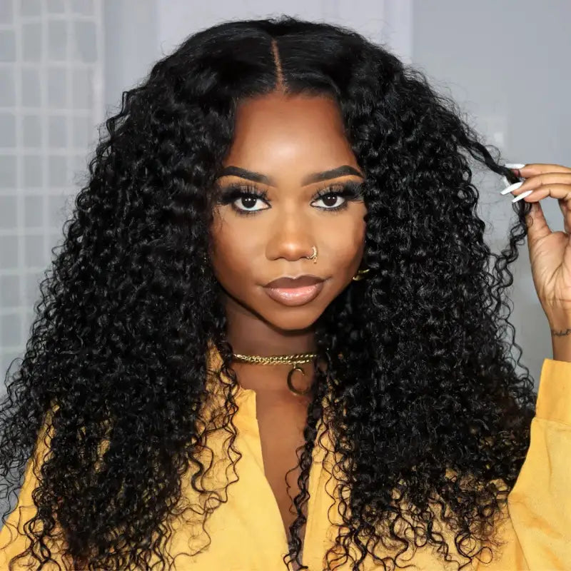 Kinky Curly 13x4 & 5x5 HD Transparent Lace Wig
