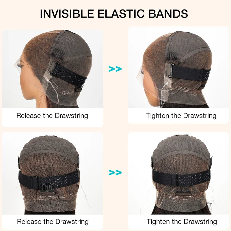 Highlight Straight Hair Parting Max Full Lace Frontal with Invisi Strap Pre Bleached & Plucked Wig