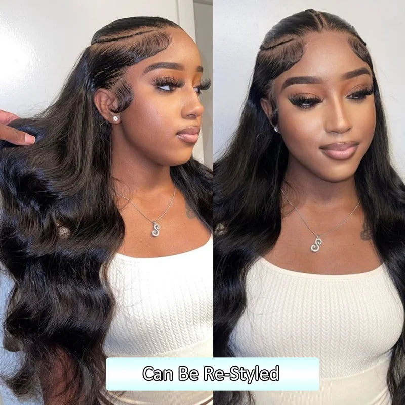 Pre-Braided Glueless Put On & Go 10x6 Parting Max Lace Frontal Wig Advance Baby Hair Pre-Everything Human Hair Braids Straight Hairstyle