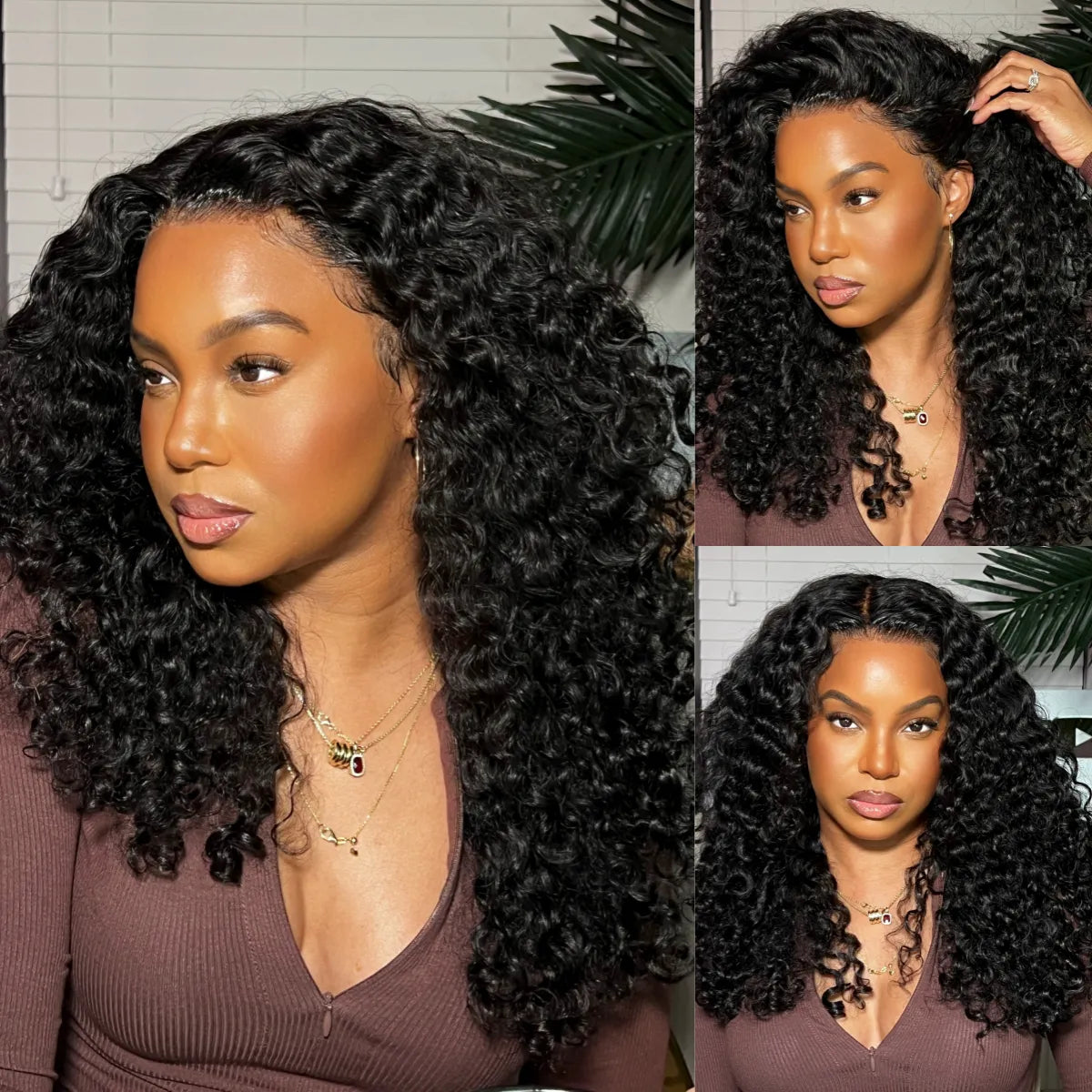 Water Wave Lace Front Wig 13*4 Lace Frontal Human Hair Wig