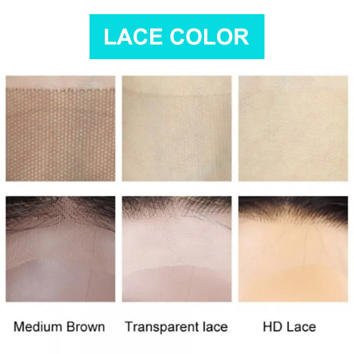 Ashimary 13x4 HD Lace Front Wig Straight Hair Transparent Lace Wigs Natural Color