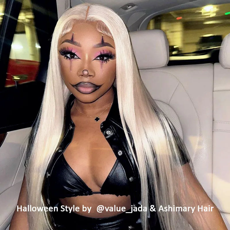 White HD Transparent 13*4 13*6 Full Lace Front Wigs Ashimary Human Hair