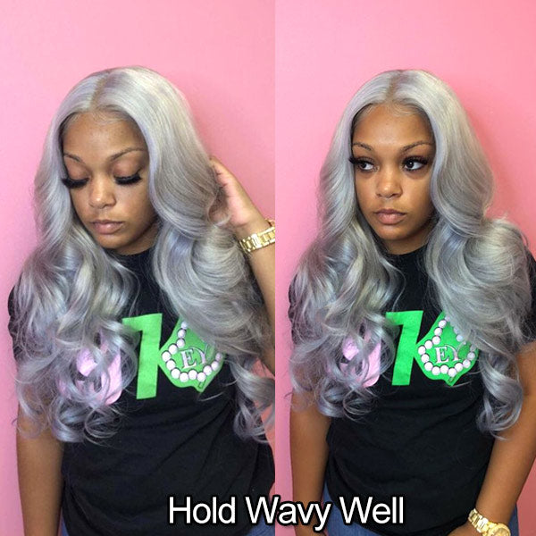 Grey Lace Front Wig 13x6 Transparent Hd 13x4 Lace Frontal Bone Straight Wig Ashimary Human Hair