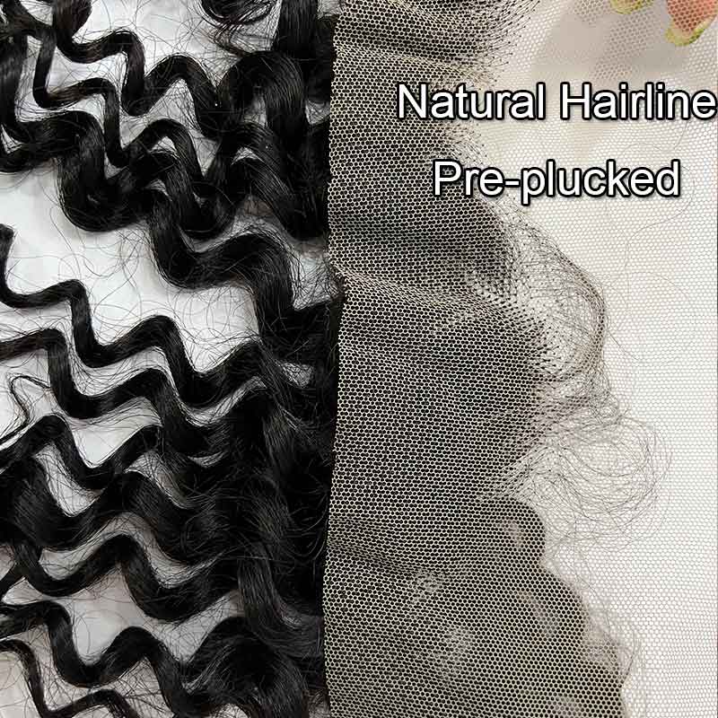 4C Edges BIG FOREHEAD HACK 13x2 Lace Frontal 100% Human Hair