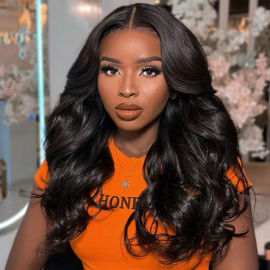 Clear 360 HD Transparent Lace Body Wave Human Hair Wig