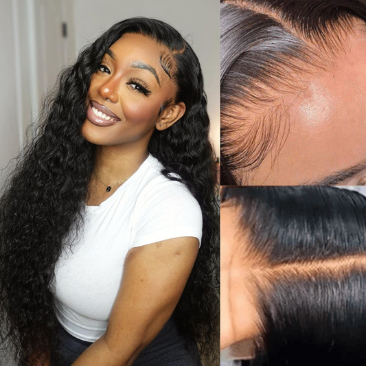 Trending Curly 13*6 Transparent hd Lace Front Wig Ashimary One Donor Human Hair