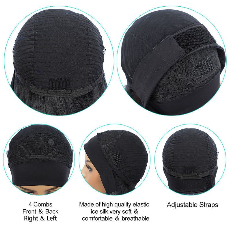 Highlight Piano Color Headband Glueless Wig 180% Brazilian Human Hair Luxurious Customization