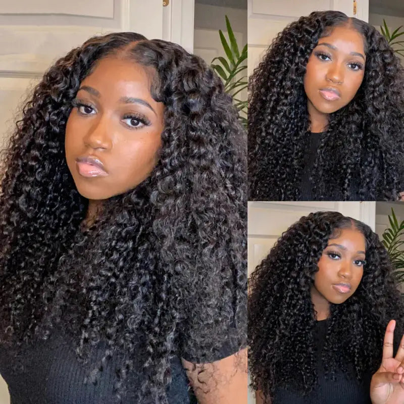 Kinky Curly 13x4 & 5x5 HD Transparent Lace Wig