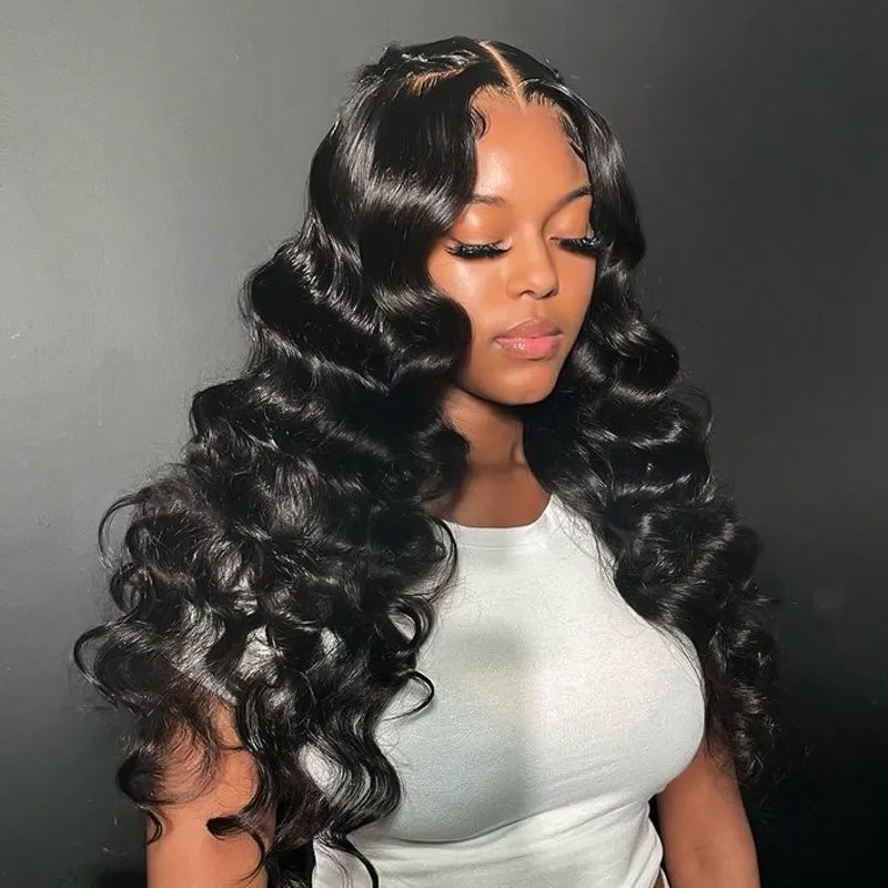Loose Wave 13x4 13x6 Lace Frontal Wig 14A Brazilian Virgin Human Hair
