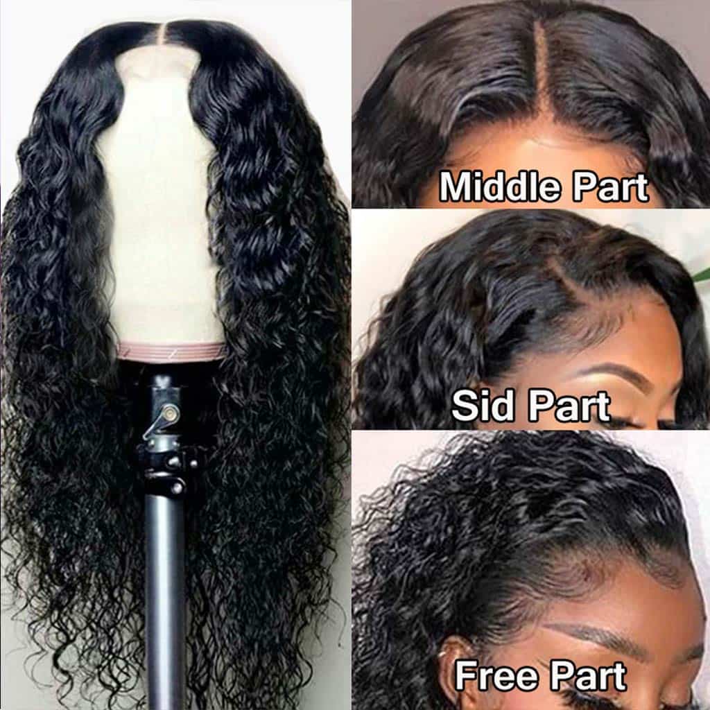 Upgrade 13*6 Water Wave Lace Front Wig Brazilian Human Hair 150% 180% 250% Density